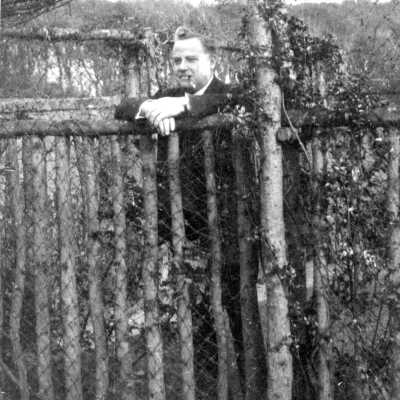 Harry (Henry) Ellerhorst (Mariotti): Henry Ellerhorst outside in a garden setting, son of Chris and Christina Ellerhorst of Pinole, CA.