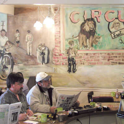 The Alley Cafe (interior) #1