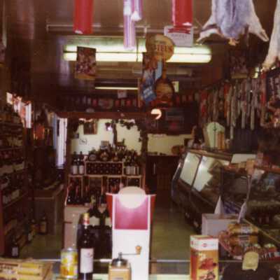 C and C Deli 1972b: Inside of the C&C Continental Deli owned by Ida and Don Castro on San Pablo Avenue in 1972.