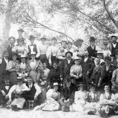 Laurel Glen Picnic Grounds group 7-21-1895 (Vincent)