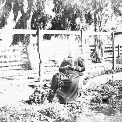 Mother Ellerhorst 1899 (Mariotti): Portrait of Christina Margaretta Ellerhorst (née Meyer) in 1899, wife of C.H. Ellerhorst of Pinole, CA.