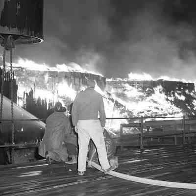 Soo Line Warehouse Fire