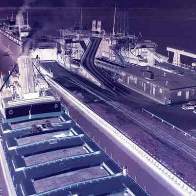 Carferry slips and ticket office