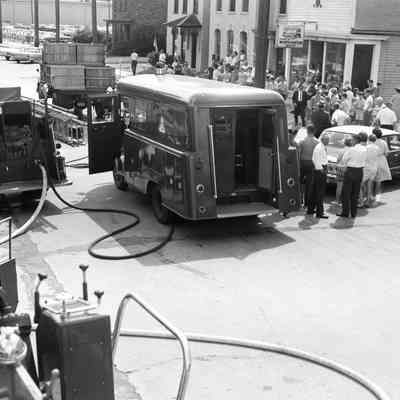 Fire at 700 block of Franklin Street