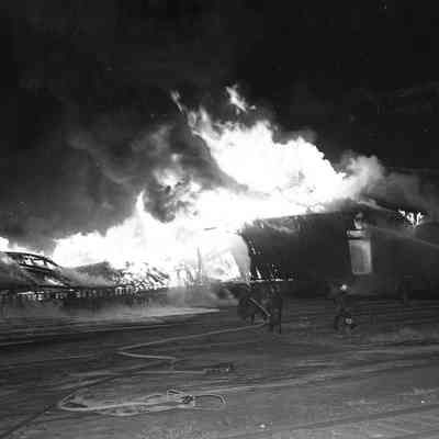 Soo Line Warehouse Fire