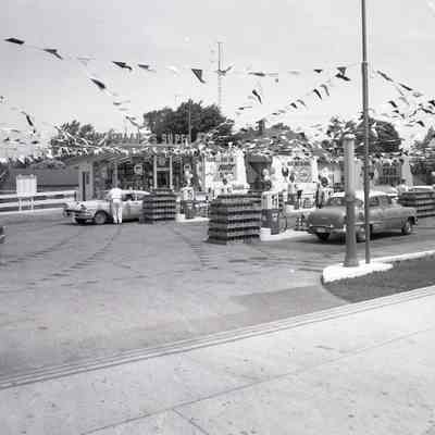 Grand Opening of Clark Oil Service Station
