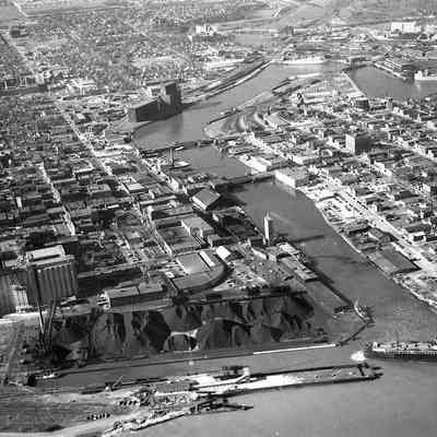 Aerial View of Manitowoc