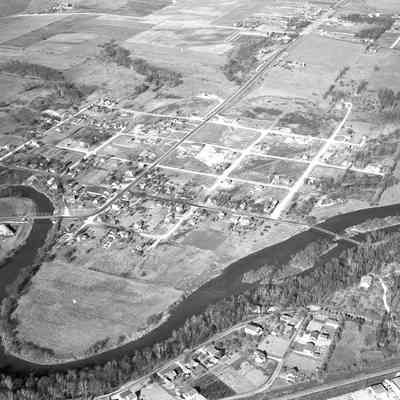 Aerial View of Manitowoc Rapids