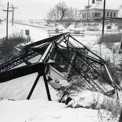 Taus Road Bridge Collapse