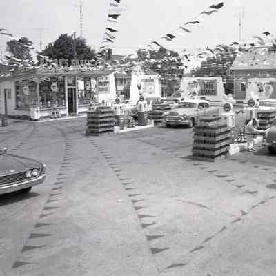 Grand Opening of Clark Oil Service Station