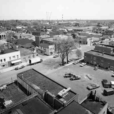 Birds-eye from Hotel Manitowoc