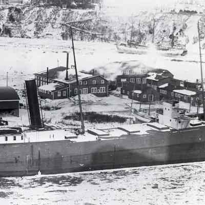 Boat docked at Manitowoc Shipbuilding