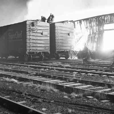 Soo Line Warehouse Fire