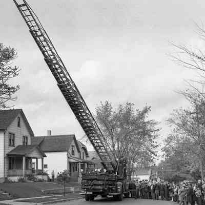 Manitowoc Fire Department LaFrance Aerial Truck