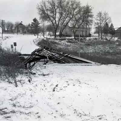 Taus Road Bridge Collapse
