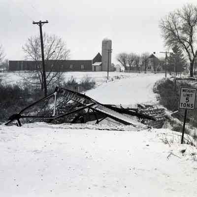 Taus Road Bridge Collapse