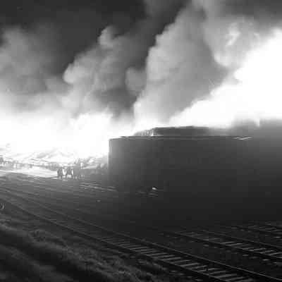 Soo Line Warehouse Fire