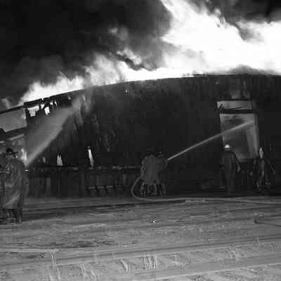 Soo Line Warshouse Fire