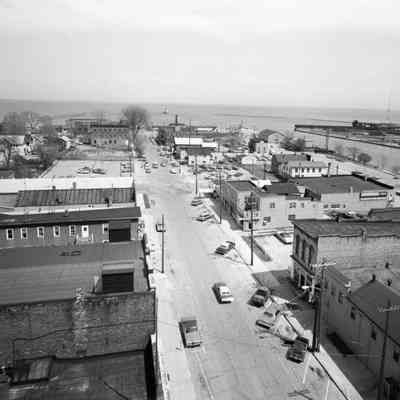 Birds-eye from Hotel Manitowoc