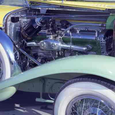 Dusenburg Engine Compartment