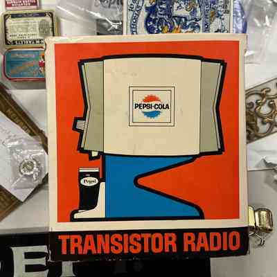 Pepsi-Cola Transistor Radio