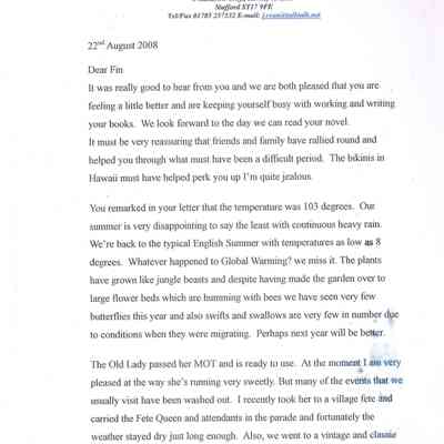 Correspondence