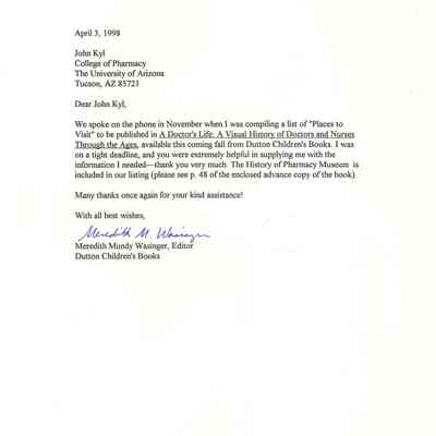 Correspondence