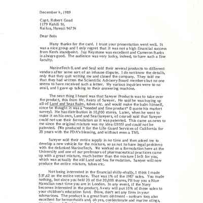 Correspondence