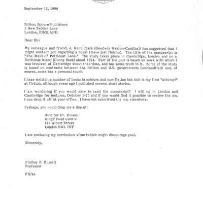 Correspondence