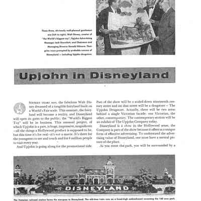 Upjohn in Disneyland