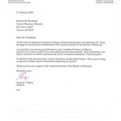Correspondence
