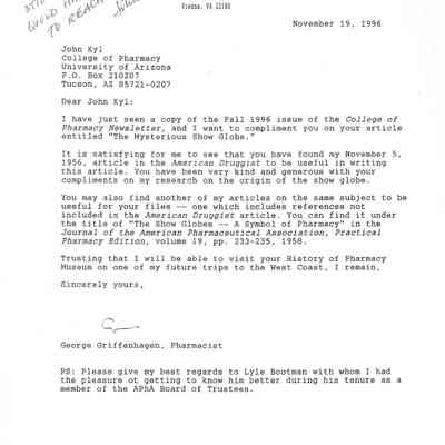 Correspondence