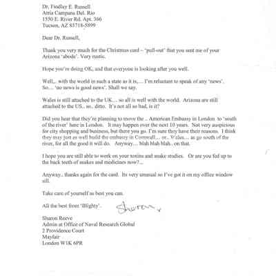 Correspondence