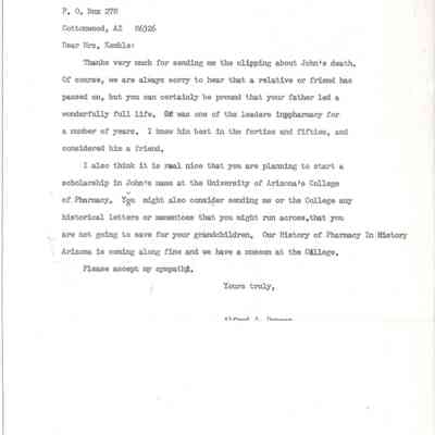 Correspondence