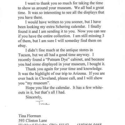 Correspondence