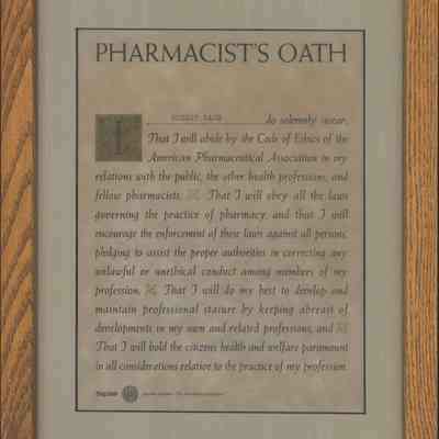 Pharmacist's Oath