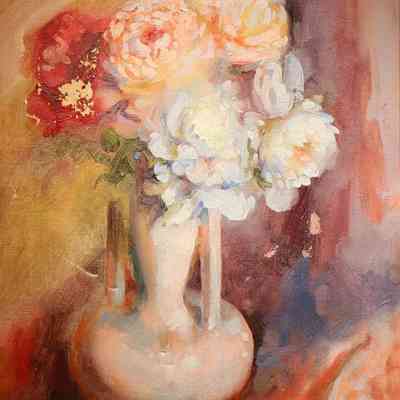 Spector, George (NA) "Peonies"