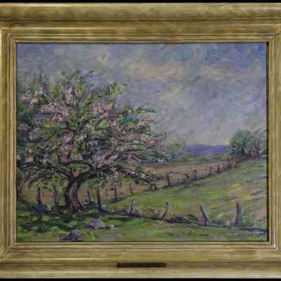 Abernathy, Inez (1873-1956) "Spring in Wallkill, NY"