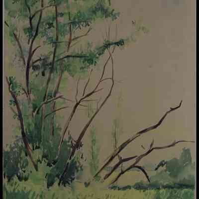 Gaige, Richard Thomas (1907-1992) "Willow Trees"