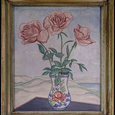 Alger, John Herbert (1879-1967) "Three Roses"