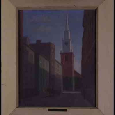 Cole, Thomas Casilear (1888-1976) "Old North Church"