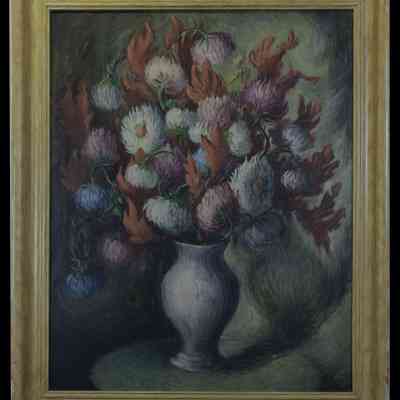 Sharp, John (1911-1966) "Vase of Asters"