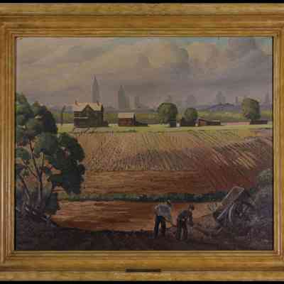 Cheney, Philip Loring (1897-1992) "Long Island Farm"
