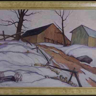 Bolton, Clarence Wheeler (1893-1962) "Landscape"