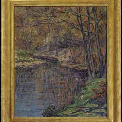 Abernathy, Inez (1873-1956) "October Afternoon"