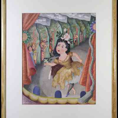 Mearns, Petra (1907-2006) "Scene from Rose and Rook"