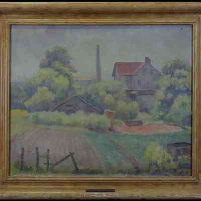 Shulgold, William (1897-1989) "New Jersey Farm"