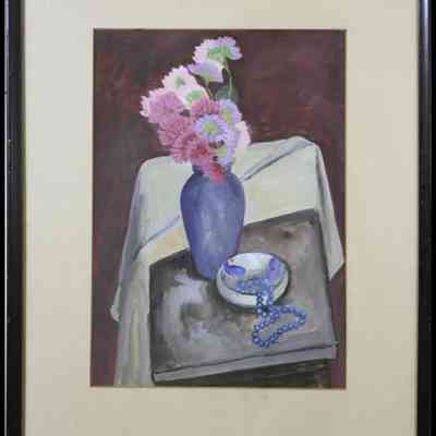 Harris, Louis (1902-1970) "The Blue Beads"