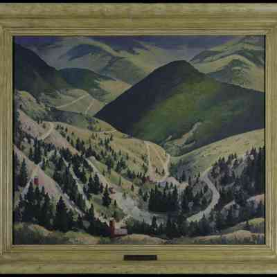 Cheney, Philip Loring (1897-1992) "Rocky Mountain Road"