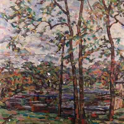 Rites, Marion Bushanse (1900-?) "October Landscape"